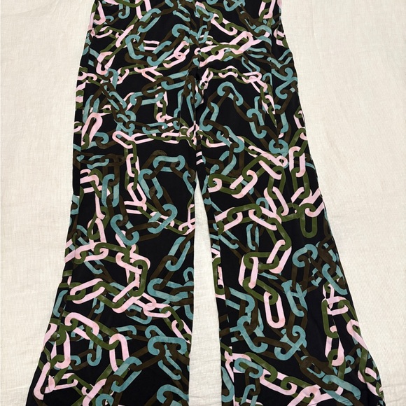 Diane Von Furstenberg Pants - DVF Chain Link Print Jersey Pants